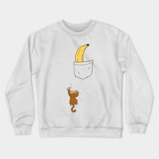 Midnight Banana Heist Crewneck Sweatshirt
